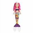 thumbnail image 1 of Aurora Poupée en Peluche Teinture sur Nœuds Mer Enchantée - Jeu Imaginatif - Compagnons Magiques - Multicolore 18 Pouces, 1 of 5