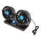 thumbnail image 1 of Ventilador De Vehículo De Doble Cabezal, Potente Ventilador De Coche USB Plug And Play Silencioso Para RV Para Camión, 1 of 7