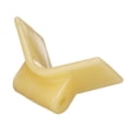 thumbnail image 2 of (Price/EA)Seachoice Non-Marking TP Yellow Rubber V-Bow Stop 3" x 1/2", 56550, 2 of 5