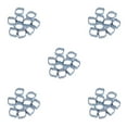 thumbnail image 2 of relayinert DOUBLE EAR CLIPS ,O CLAMP ,ZINC ,10 PACK PLATED STEEL 25 to 28mm 5Set, 2 of 6