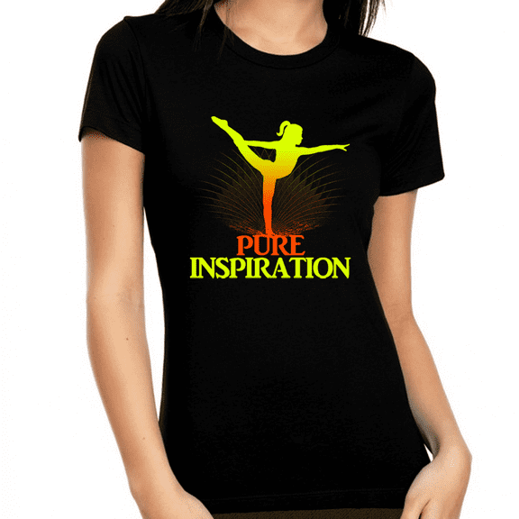 Womens Gymnastics Shirt - Gymnastics Gifts for Women Gymnastics Clothes - Rhythmic Gymnastics Clothes