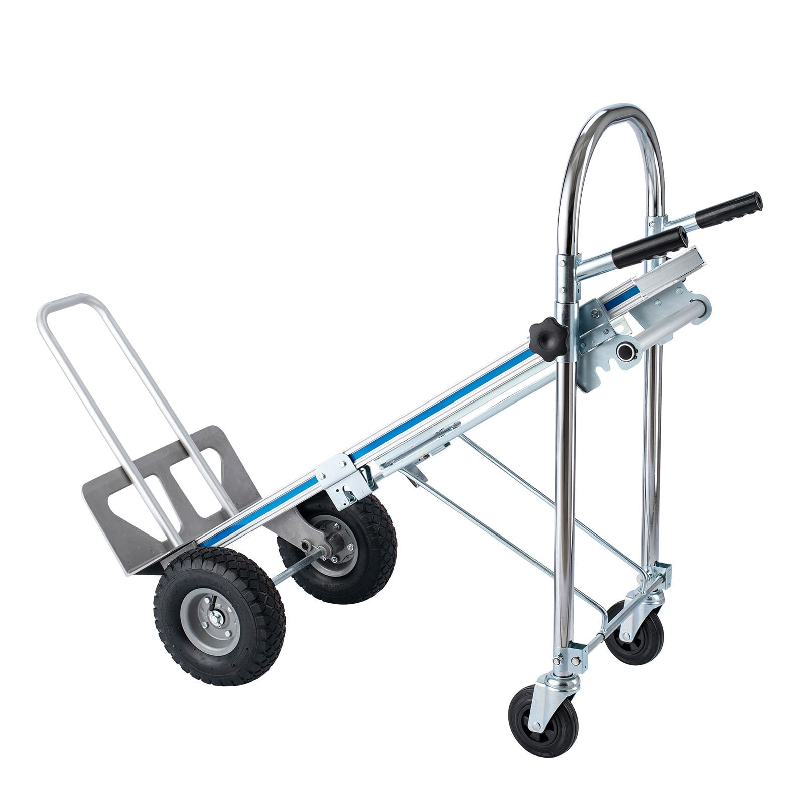 Details about   3in1 Heavy Duty Foldable Car Aluminum Folding Sack Truck Hand Trolley Cart 