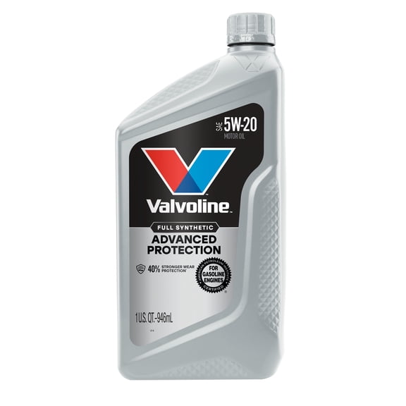 Valvoline Advanced Protection Full Synthetic 5W-20 Motor Oil 1 Quart