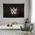 thumbnail image 4 of Fighting Shows W-W-E Tapestry,Home Decoration Wall Hanging,Art Accessories Suitable for Dormitory Or Living Room And Bedroom,size 60x40inch, 4 of 8