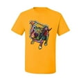 thumbnail image 3 of Dean Russo Some Angels Dog Lover Men's Graphic T-Shirt, Gold, 3X-Large, 3 of 6