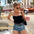 Whippy App WHIPPY Women's Leather Belts for Jeans Casual Ladies Waist Belt for ...