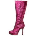 thumbnail image 4 of Ellie Shoes E-421-Zara 4 Knee-High Boot with Glitter Fuchsia / 5, 4 of 8