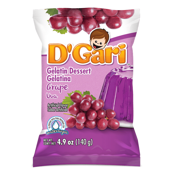 Grape Gelatin Dessert