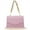 Pink, variant on Chain Clutch Purse Glitter Frosted Evening Bag Party Cocktail Prom Handbags for Women