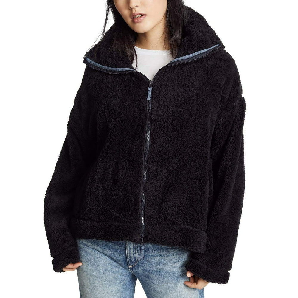 Free People - Womens Jacket Large Fleece Movement Dazed L - Walmart.com ...