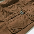 thumbnail image 5 of Lovskoo 2024 Mens Cargo Shorts Summer Casual Solid Color Outdoors Pocket Beach Work Shorts Pants Yellow XL, 5 of 6
