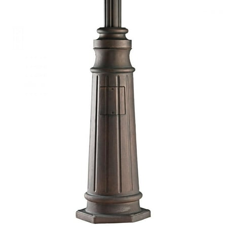 Outdoor Post by Kichler 9542LD in Bronze Finish