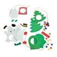 thumbnail image 2 of Holiday Picture Frame Ornament Craft Kit, Makes 12, Craft Kits, Christmas, 12 Pieces, 2 of 2