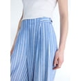 thumbnail image 4 of Free Assembly Women's Linen Blend Wide Leg Cropped Pants, 27" Inseam, Sizes XS-XXL, 4 of 5