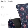 thumbnail image 4 of Yayeee Faucet Mat for Kitchen Sink 14.7" Diatomite Long Splash Guard Pad, Red and Blue Fireworks Pattern, 4 of 7