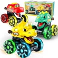 thumbnail image 1 of Coches de dinosaurio Toy Monster Truck Tsomtto con luz para 1 a 3 años, 1 of 9