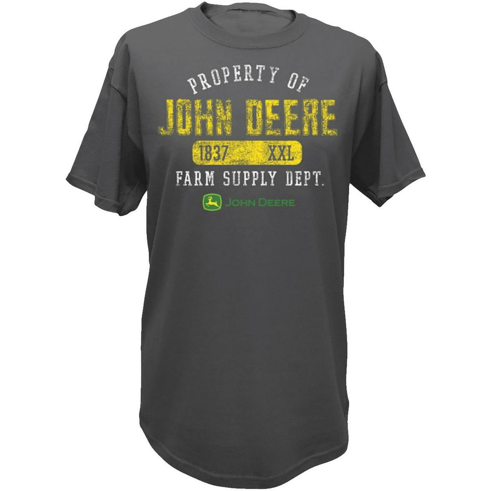 john deere button shirt