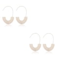 thumbnail image 2 of Aretes Vintage Sweethay Acrílico Forma de U, 2 of 6