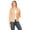 Khaki, variant on Women's Solid Casual Office Work Long Sleeve Open Front Blazer Jacket