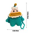thumbnail image 3 of Bolso de Papá Noel Xihbxyly de Punto Artesanal Form Boca Grande Lana Bandolera de Ganchillo, 3 of 6
