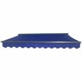 thumbnail image 3 of ALEKO Parasol Demi-Cassette Rétractable Patio Store 10x8 ft Couleur Bleue, 3 of 5