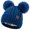 Green, variant on REDESS Women's Winter Beanie Hat with Two Pompoms and Warm Fleece Lining-Black