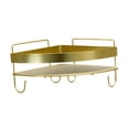 thumbnail image 4 of jifeng Corner Shower Shelf Bathroom Storage Triangle Shelf for Bedroom Kitchen Soap with Hook, 4 of 8