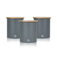 thumbnail image 1 of Swan Nordic Set of 3 Cannisters - Grey, 1 of 5