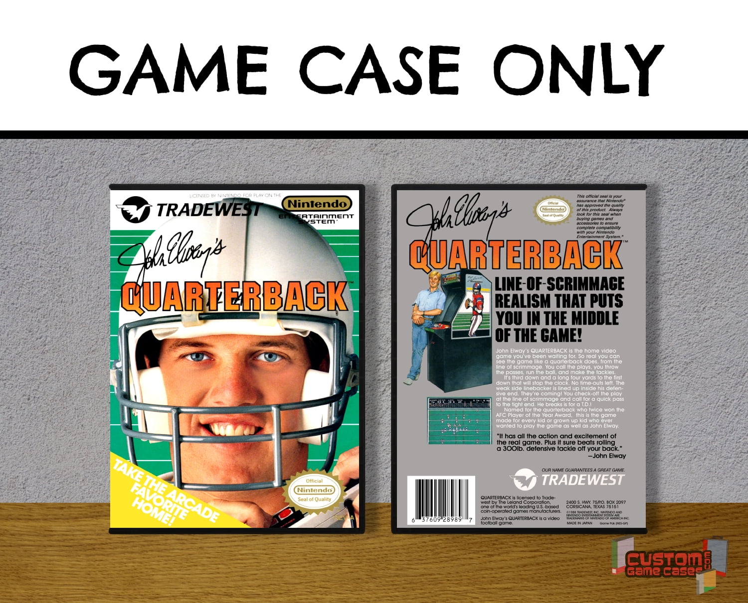 John Elway s Quarterback NESDG Nintendo Entertainment System
