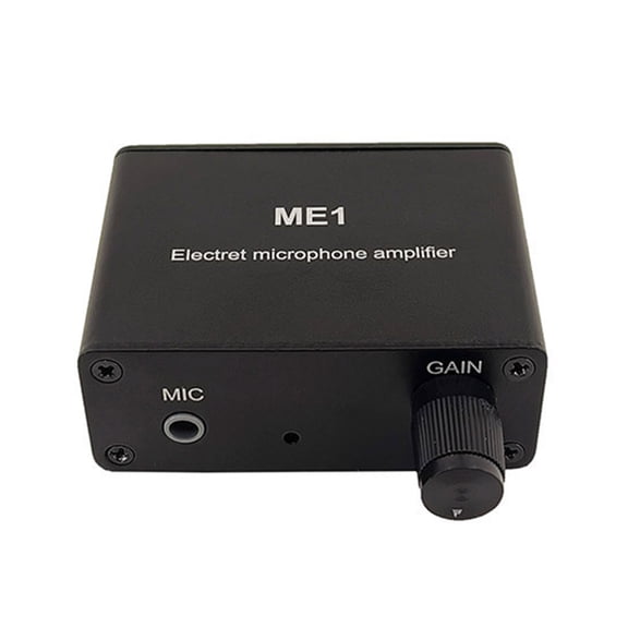 ME1 Portable Microphone Amplifier Module With 3 Independently Outputs 3.5mm Mic Input Rechargeable 150mAh