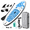 Blue Sea Turtle-10'6''x33''x6'', variant on Green Shark 10'6''x33''x6'' Inflatable Stand Up Paddle Board for All Skill Levels