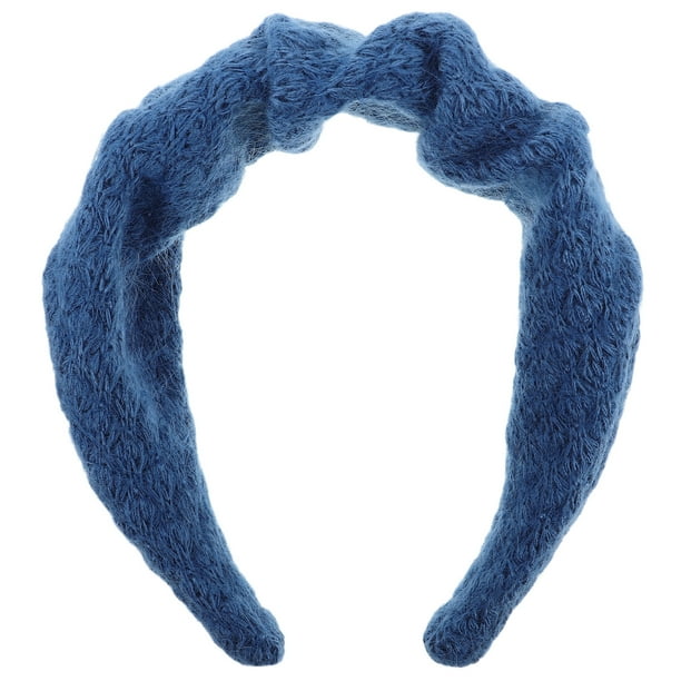 Diadema ancha de punto para mujer, accesorio para el cabello estilo vintage, banda para el cabello anudada, diadema anudada, linda diadema, hermosa diadema