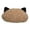 Khaki, variant on Huangxinggg Women Cat Ear Color Bblocking Knitting Beret Warm Wool Hat Artist Hat Painter Hat