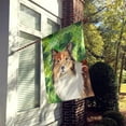 thumbnail image 2 of Carolines Treasures CK1790CHF Shamrocks Sheltie Flag Canvas House Size  Large multicolor, 2 of 4
