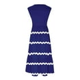 thumbnail image 4 of Yuzhih Maxi Dresses for Women 2024 Summer Casual Boho Sundress Printed Sleeveless Round Neck Loose Flowy Dresses, 4 of 4