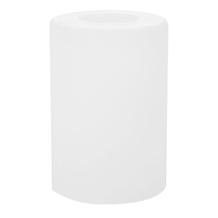HOMEMAXS Cylinder Lamp Shade Glass Lampshade 20.00X15.00X15.00CM White