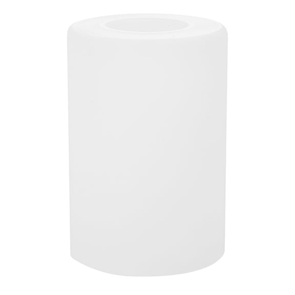 HOMEMAXS Cylinder Lamp Shade Glass Lampshade 20.00X15.00X15.00CM White