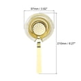 thumbnail image 2 of Cocktail Strainer, 1pack - Stainless Steel Bar Strainer for Drinks, Bar Tool for Bartender (Gold, 210mm), 2 of 6