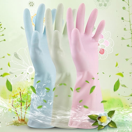 stylish rubber gloves