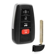 Key Fob Replacement Keyless Entry Remote for 2019-2021 Toyota Corolla 4-Button Smart Key (HYQ14FBN, 8990H-02030)