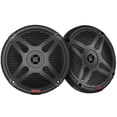 thumbnail image 2 of 4 x Pyle 600W Marine 2-Way Coaxial Full-Range Speakers, Pyle 4-Channel Bridgeable Compact Boat Yacht Waterproof 400W RMS Amplifier, Enrock Marine-Grade 18-Gauge Speaker Wire, 2 of 4