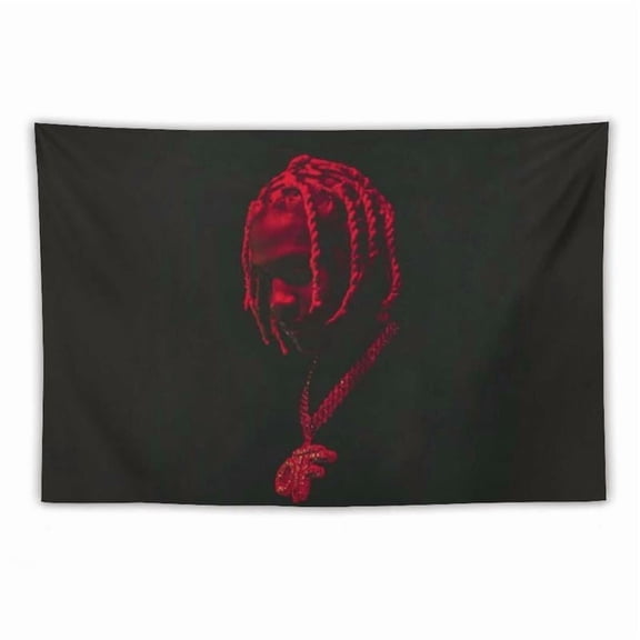 Tapestry Lil Durk Wall Art Poster for Bedroom  Wall Hanging Tapestry Wall Art Decoration for Living Room Bedroom Aisle Poster Home