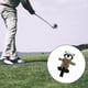thumbnail image 4 of Fundas de felpa suave para la cabeza del driver del palo de golf, lindas cubiertas superiores de madera, accesorios para Mapache, 4 of 9