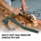thumbnail image 3 of Halador de uñas Irfora Herramienta de extracción de tejas, extractor de clavos, removedor de grapas, removedor de clavos de servicio pesado, barra de palanca de tejas para techadores Irfora Halador de uñas, 3 of 5