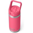 thumbnail image 4 of YETI Rambler Jr. 12 oz Kids Bottle, with Straw Cap, Tropical Pink, 4 of 7