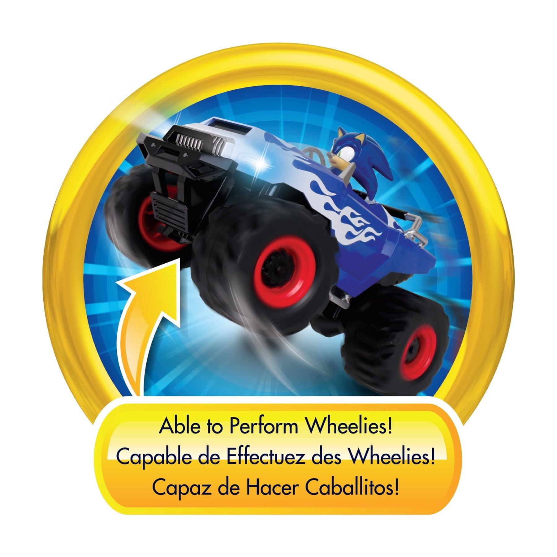 Sonic Racing CrossWorlds RC High Performance Monster Truck
