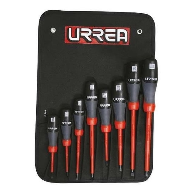 Juego 8 Destornilladores 1000v Combinado Trimaterial Urrea Urrea 9700TA