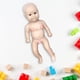 thumbnail image 3 of DIY Mini Girl Doll Kits de muñecas de cuerpo completo de vinilo de silicona simulada para niños, 3 of 9