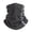 Grey, variant on Men Women Winter Neck Warmer Windproof Reflective Cold Weather Scarf Fleece Face Scarf Mask for Skiing Cycling Outdoor Sports