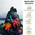 thumbnail image 4 of 1pc Starry Thin Blanket- Lightweight Flannel Throw For Sofa, Bed, Travel, Camping, Livingroom, Office, Couch, Chair, And Bed - Digital Printing Fleece Blanket With Soft And Warm Flannel Fabric, 4 of 5